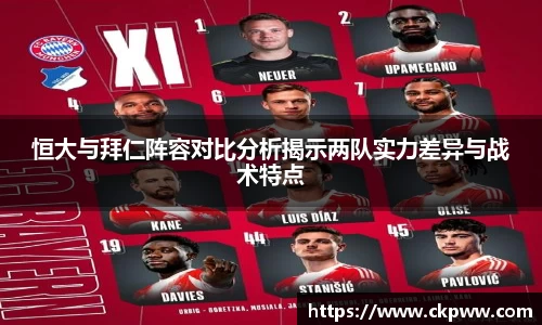 必一恒大与拜仁阵容对比分析揭示两队实力差异与战术特点